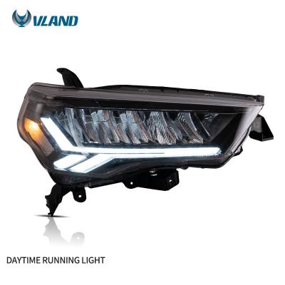 China Automobile Lamp VLAND Factory LED Headlights For 4Runner With Dynamic Turn Signal 2014-2021 Head Lights For TOYOTA RUNNER Head Lamp for sale