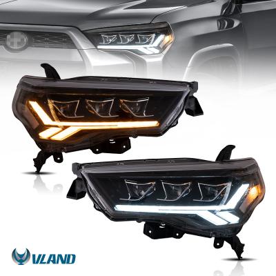 China Auto Lamp VLAND Full LED Headlights From Factory For 4Runner With Sequential Turn Signal 2014-2021 Head Lights For TOYOTA RUNNER Headlamp for sale