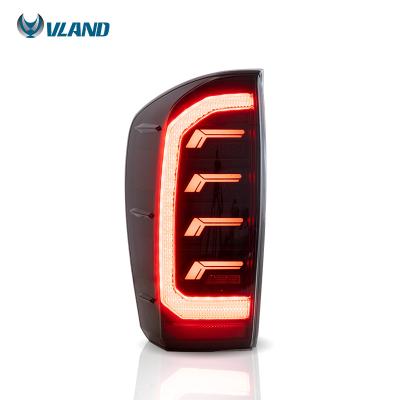 China Factory Wholesale PMMA+ABS+Aluminum Vland Led Tail Lights 2016-2020 2021 TRD Off Road Tail Lights Trucks For Toyota Tacoma TRD Sport SR5 Tail Light for sale