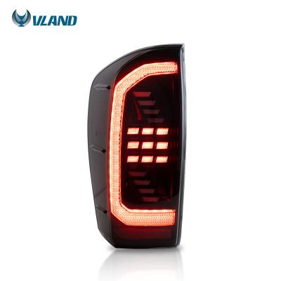 China Running With New Style Vland Sequential Wholesale Indicators Led Rear Lamp 2016 2017-UP With Turn Signal Tail Lights For Toyota Tacoma Tail Lghts for sale