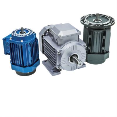 China High Efficiency Cast Iron AC Induction Motor 5kw 7.5hp Totally Enclosed Aluminum Three Phase Electric Motor 2P/4P/6P for sale