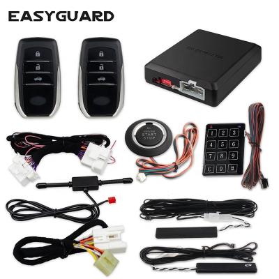 China PKE Passive Entry EASYGUARD Keyless Plug And Play CAN CARRY Fit For Camry 06-14 PKE Car Alarm System Push Button Starter Smart Key Remote Starter for sale