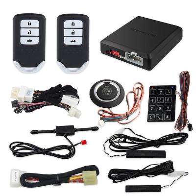 China EASYGUARD Start and End Push Button CAN CARRY Easy Install Car Alarm Fits For Honda Cars Grant CRV CIVIC for sale