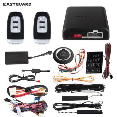 China GPS Setting Via App Control IOS Android 4G 3G 2G Engine Start Stop Engine Start Car GPS Tracker GSM Remote Car Alarm System EASYGUARD APP for sale