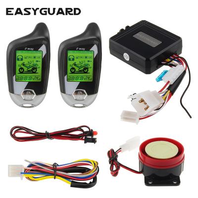 China 2way Motorcycle Alarm Scooter Alarm With Microwave Detector 2 Way Motor Start Stop Remote Motorcycle Alarm System for sale