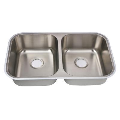 China Without Faucet Undermount Stainless Steel Laundry Wash Kitchen Sink With Cupc for sale