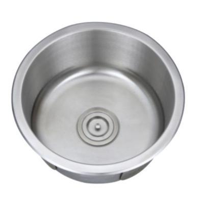 China Without Faucet Good Selling Practical Vegetable Kitchen Sink Wholesale Modern Round Single Bowl Single Bowl for sale