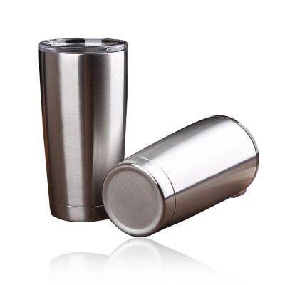 China Sustainable Hot Selling Stainless Steel Copper Insulated Double 20oz / 30OZ Tumbler With Straw for sale