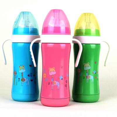 China BPA Free Stainless Steel Newborn Baby Feeding Milk Bottle 180ml/240ml BPA Free, Baby Care Bottle for sale