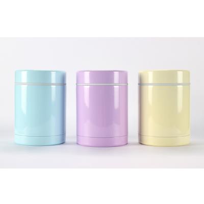 China Wholesale PORTABLE 300ML Insulation Food Vacuum Flask Wall Lunch Jar Double Portable Water Bottle Brazed Beaker 304 Stainless Steel PS for sale