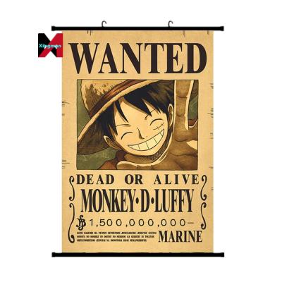 China Anime Home Decor Wall Stickers Nine Piece POSTER Luffy Paper Anime Wanted READY RUNNING Wall Scrolls for sale