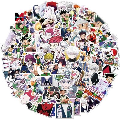 China 100 Pcs Anime Sticker Hunter X Hunter Stickers Laptop Bicycle Guitar Decorative Skateboard Graffiti Waterproof Stickers for sale