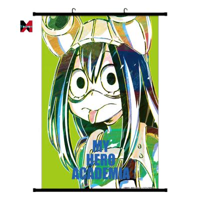 China Japanese Anime Anime My Hero Academia Figure Printing Decorative Anime Wall Scroll Posters for sale