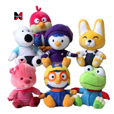 China Birthday Gift 6 Styles Pororo Cute Anime Plush Toy Stuffed Doll Adult Plush And Toys Stuffed Doll for sale