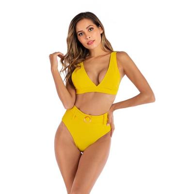 China Fashion Non-Toxic Ribbed Summer Color Changing Swimwear Fitness Swimwear for sale