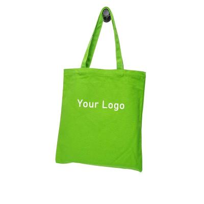 China Colorful Custom Handled Printed Tote Bags Shopping Canvas Cotton Tote Bag With Big Women's Logo for sale