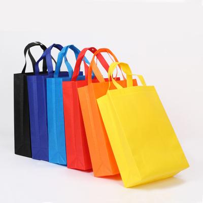 China Wholesale High Quality Recyclable Custom Logo Vest Carrier Non Woven Shopping Bag Non Woven Bag for sale