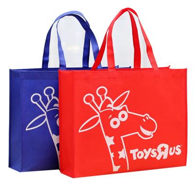 China Wholesale Factory Recyclable Low Price Reusable Shopping Non Woven Bag With Custom Logo for sale