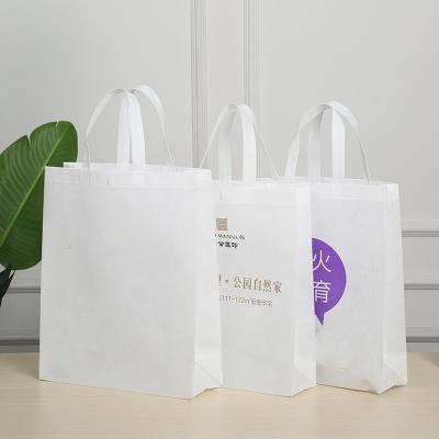 China Recyclable Custom Design Reusable Eco Friendly Nonwoven Shopping Bags Shopping Bags With Handle for sale