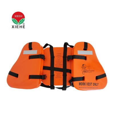 China Large Buoyancy Three Piece Work Life Jacket Adult Life Vest for sale