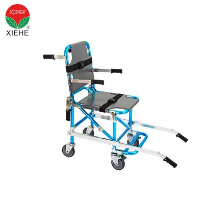 China Aluminum First Aid Devices Foldable Aluminum Alloy Stair Stretchers for sale