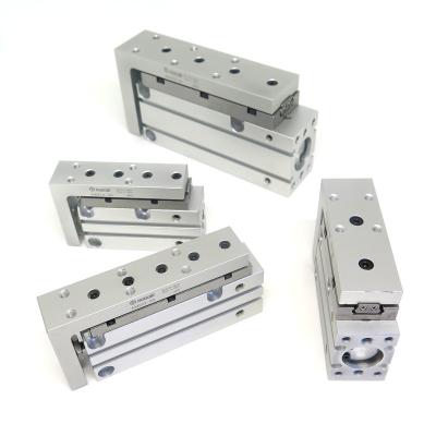 China Building Material Shops Factory AXH/MXH Maxair Type Precision Slide Air Cylinder Air Table Type Pneumatic Cylinders for sale