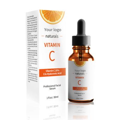 China Private Label Vitamin C Serum Face Lifting Essence Skin Care Anti Aging Face Serum Manufacturer for sale