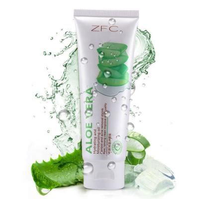 China DEEP CLEANSING Natural Aloe Vera Gel Facial Cleanser Deep Cleanser Moisturizing Organic Face Wash Detergent for sale