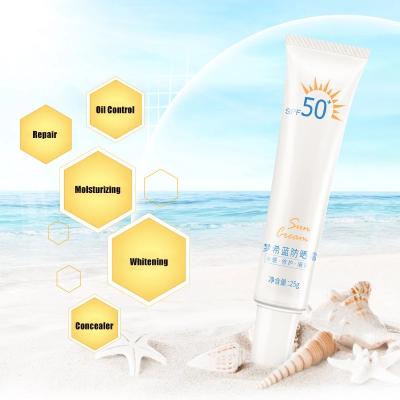 China Facial Moisturizer Body Sunscreen Whitening Moisturize Anti Aging Oil-control Cream Sunblock Skin Protector Sun Cream for sale