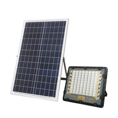 China Indoor Outdoor Square Battery Indicator+ Remote Control Solar Light 300W Green Led Flood Light For Garden for sale