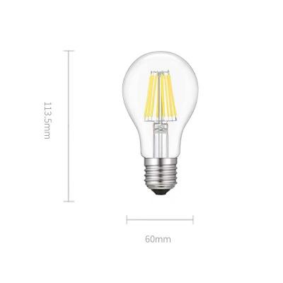 China Music Bar Alexa WIFI Google Tuya Indoor APP Controlled Smart Bulbs 7.5W E27 E26 B22 A60 Smart A19 Led Smart Bulb Light for sale