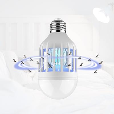 China < 20 Square Meters 15W E27 Screw LED Mosquito Bulb Lamp UV Repellent Bulb Lighting Anti-mosquito Dual Function Bulb for sale