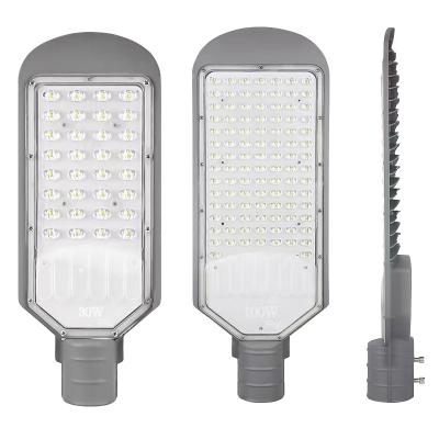 China Aluminum Housing Waterproof IP65 ROAD 85-265V 50w 100w 150w Led Street Light 90 Degree Beam Angle High Brightness Slim Street Light for sale