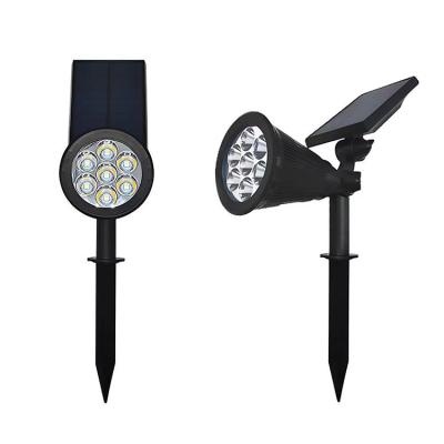 China Wall Mounted Lights 1.7W LED Lawn Lights Outdoor Decorative Solar Powered Garden Light Stakes Pathway Decor Flower Lights Patio Lawn Yard for sale