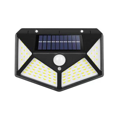 China Solar Garden Wall Lights 100/114//122/208/222/LED 2500Lm Outdoor Solar Motion Sensor Lights IP65 Waterpro Patio Yard Light for sale