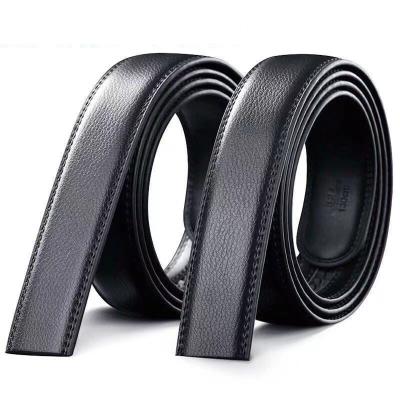 China Cowhide Customized Good Quality Men's Leather Belt Reversible Daily Casual Leather Belt for sale