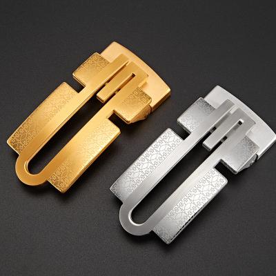 China 35mm Head Smooth 304 Stainless Steel Belt Buckle Flat Buckle Men's Main Wholesale AccessoriesGLetter Belt Buckle Steel Buckle for sale