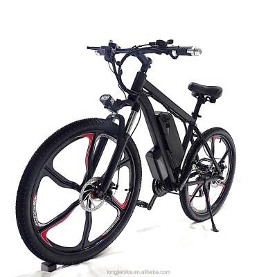 China Aluminum alloy 500w 48v motor 26inch 13Ah battery cheap electric bike mountain ebike mtb bicycle for sale