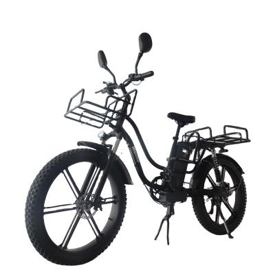 China Amazon 750w 1000w fat tire motor e-bike amazon 750w 1000w aluminum alloy mountain bike fatbike hot sale electric bicycle motorcycles ebike for sale