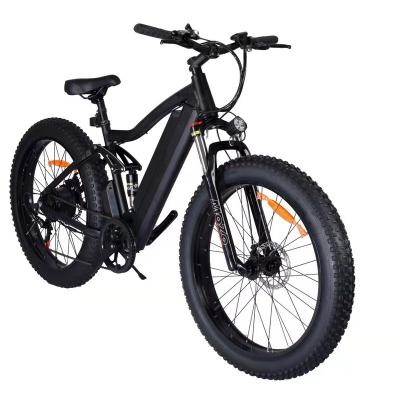 China Aluminum Alloy 1000w 48v 17.5ah Fat Electric Bike 26