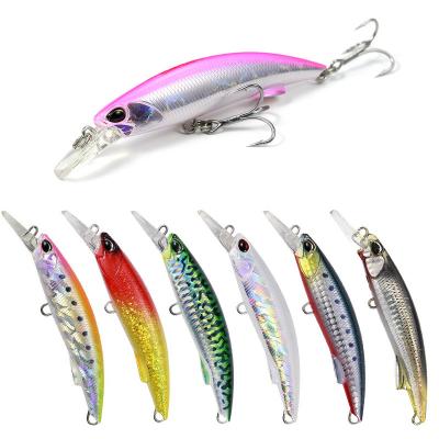 China ABS Fishing lures Metal Jig 40g Glow Zebra Rector Lead fish Slow Pitch Jigging Lure Metal Slow jigging lures for sale