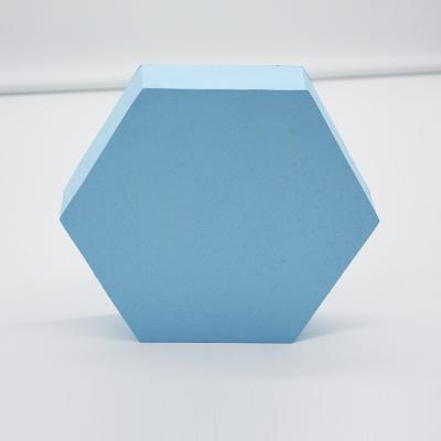 China Modern Hexagon Soundproof Soundproof Panel Fiberglass Colored For Decoration for sale