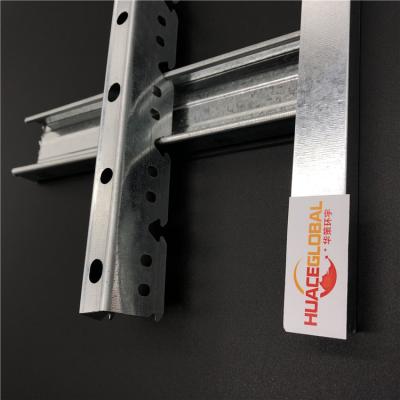 China Industrial Profile Galvanize Steel Track Structure For Ceiling Decoration for sale