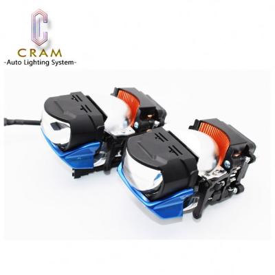 China High power 55w high beam bi led projector headlight rhd warranty for 36 months from CRAM-LED-SD003 for sale