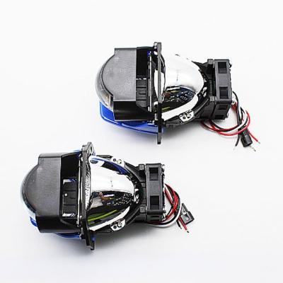 China Automobile lamp cost effective 75w 12v 8000k for bi tryfull 2.5 inch led laser projector lens for Audi A8 for sale