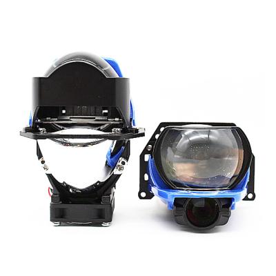 China Automobile Lamp Black Technology 3.0 Inch 500 Meters Ultra White Car Projector Xenon Projector LED Headlight Laser HID Light for sale