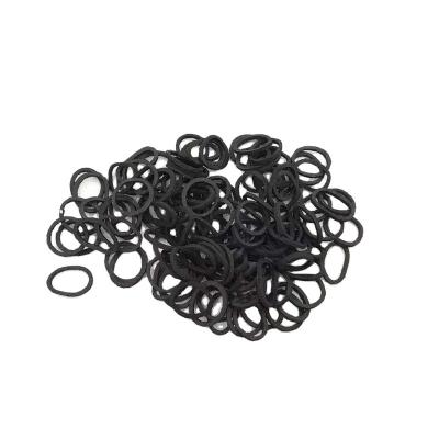 China Traceless 250 Pcs/bag Wholesale Seamless Elastic Hair Band Colored Rubber Hair Bands For Girls for sale