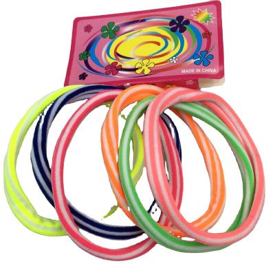 China Traceless 72pcs/bag 9cm Colorful Hair Accessories Ladies Seamless Elastic Hair Bands Colorful Hair Rope for sale