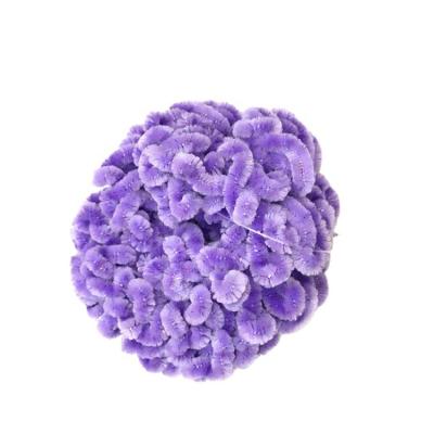 China 12pcs/bag Fashionable Hair Tie Ball Colorful Elastic Hair Scrunchies For Women for sale