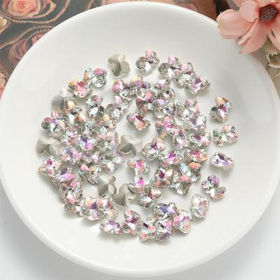 China 200 Pieces/Bag Kawaii Nail Festival Holiday Finger Decoration 8X10MM Charms Cute Little Bear Fashionable Nail Accessories Tools Salon Rhinestone For Nail Art Decoration for sale